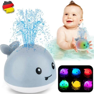 2 In 1 Kinder Baby Badespaß Badewannen-Spielzeug Whale Spray Induction Spielzeug - Bild 1 von 12