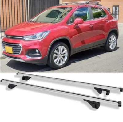 54" Car Roof Rack Cross Bar Luggage Cargo Carrier + Locks For Chevrolet Tracker - Image 1 of 4