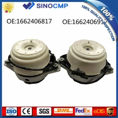 1 par de montaje motor 1662406817 1662406917 para Mercedes-Benz W166 GL350 ML350 Foto 1 de 4