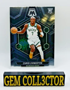 Chris Livingston 2023-24 Panini Mosaic #220 (RC) - Milwaukee Bucks - Bild 1 von 1
