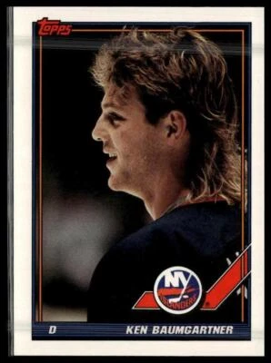 1991-92 Topps #316 Ken Baumgartner - Image 1 of 2