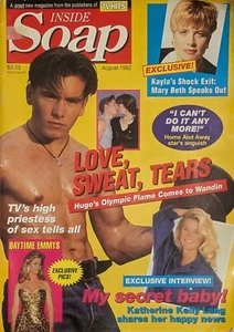 Inside Soap Magazine (AUS) Aug 1992 Mary Beth Evans Days of Our Lives Exit - Picture 1 of 5