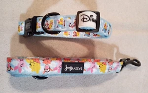 Disney SASSY WOOF Winnie the Pooh & Friends verstellbares Hundehalsband & Leine Gr. M - Bild 1 von 4