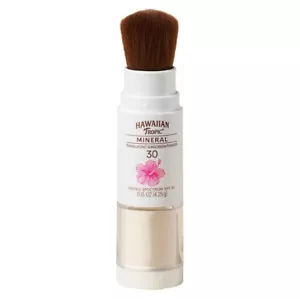 Hawaiian Tropic Mineral Translucent Sunscreen Powder w/ Brush SPF 30 - Picture 1 of 9