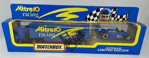 Autographed Mark Larkham Mitre 10 Racing Matchbox 1993 Australian Limited rare - Picture 1 of 5