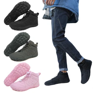 Barefoot Snow Boots Casual Winter Booties Anti Slip Thermal for Outdoor Travel - Picture 1 of 24