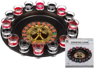 Maxam SPROULT 16-Shot Roulette Drinking Game Set,Contemporary Manufacture - Picture 1 of 1