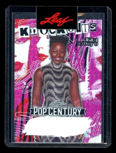 Leaf Pop Century Unsigned Proof 1/1 Knockouts Lupita Nyong'o Pink - Picture 1 of 2