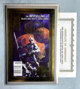 ZEN INTERGALACTIC NINJA #0 (NM 9.4) AUTOGRAPHED by BILL MAUS includes COA * - Picture 1 of 5