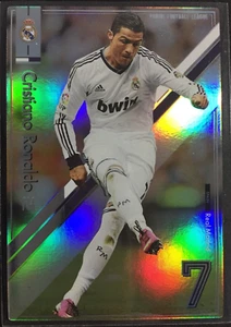 2013 Panini Football League PFL 04 Cristiano Ronaldo Real Madrid Refractor card - Picture 1 of 1
