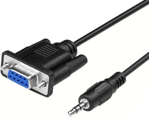 3.5mm Male to RS232 DB9 Female Serial Cable - 1.8m - Picture 1 of 5