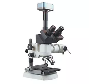 Radical 600x Industrial Metallugy Reflected Light Microscope w XY Stage 5Mp Cam - Picture 1 of 2