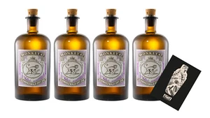 Monkey 47 4er Set Schwarzwald Dry Gin 0,5 (47% vol) unfiltered handcrafted - [E - Bild 1 von 3