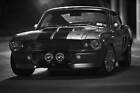 Ford Shelby Gt500 Eleanor Car Wall Art Cover 30X20 Inch Canvas Framed Uk