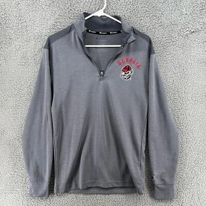 Champion UGA Georgia 1/4 cremallera para hombre talla pequeña - Imagen 1 de 3