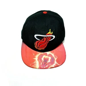Miami Heat New Era 9FIFTY Marvel Human Torch NBA Snapback Hat Cap Red Black - Picture 1 of 7