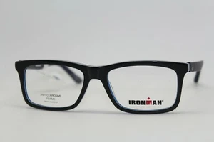 2 Units NEW IRONMAN IM 307 NAVYEYEGLASSES ANTICORROSIVE FRAME 54-17-145 #113 - Picture 1 of 12