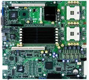 Intel SE7500WV2 2x Socket 604 6x DDR PCI-X SCSI Original Mainboard Box - Picture 1 of 3