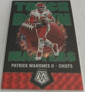 Mosaic Football Patrick Mahomes Kansas City Chiefs Touchdown Masters 2020 verde - Imagen 1 de 3