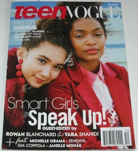 Teen Vogue Magazine December 2016 Michelle Obama Zendaya Janelle Monae - Foto 1 di 12