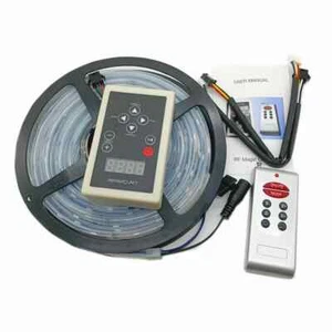 5m 12V Dream Color Led Strip Light 6803 IC IP67 LED Strip 5050 30LEDs/M - Picture 1 of 18