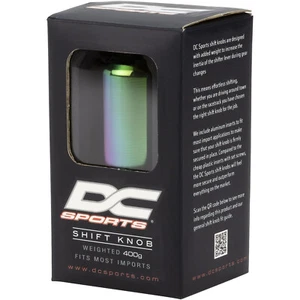 Perilla de cambio de marchas DC Sports 400 g alta JDM neocromo universal - SKTN1000 - STOCK EN REINO UNIDO - Imagen 1 de 6