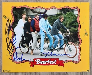 Beerfest Cast Signed 8x10 Photo Broken Lizard Super Troopers 2 Club Dread RAD - Picture 1 of 1
