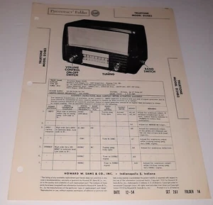 Truetone Model D2483 Photofact Folder - Picture 1 of 1