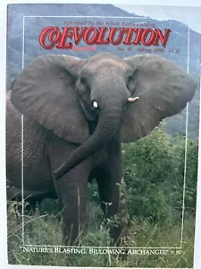 CoEvolution Quarterly Magazine Spring 1984 Stewart Brand Elephants Paul Hawken - Picture 1 of 7