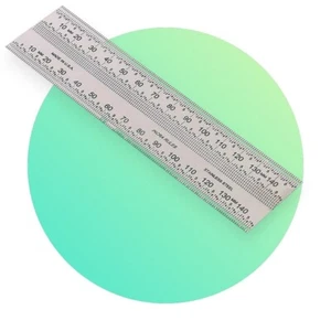 Incra Precision Rule 150mm Marking Ruler Stainless Steel - RULE150M 707516 - Picture 1 of 4