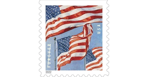 USPS forver stamps 2021 roll of 100 with free dispencer Cover