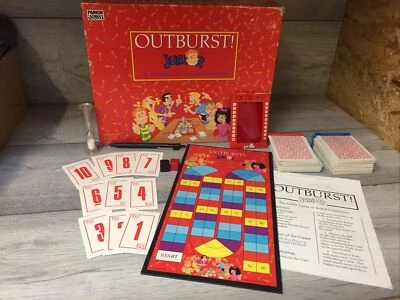 OUTBURST JUNIOR Kids Edition Board Game - 1992 Version - Image 1 of 4