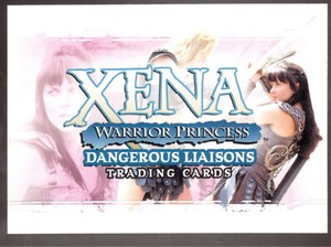 2007 XENA WARRIOR PRINCESS DANGEROUS LIAISONS 72-CARD SET