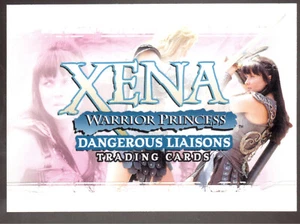 2007 XENA WARRIOR PRINCESS DANGEROUS LIAISONS 72-CARD SET - Picture 1 of 2