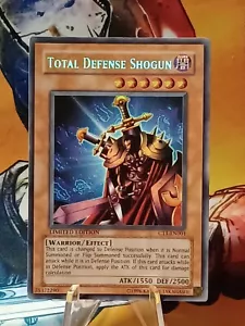 Yu-Gi-Oh! Latas de coleccionista Total Defense Shogun 2004 TCG MAL IMPRESO - Imagen 1 de 2