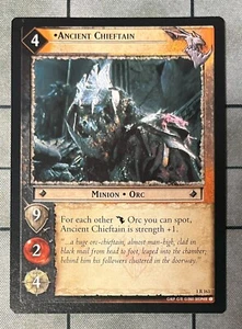ANCIENT CHIEFTAIN Decipher Lord of the Rings Fellowship - Picture 1 of 1