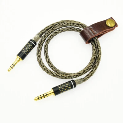 Trs jack 3.5 male to 2.5 mm stereo aux male audio input cable speaker line 7n - Image 1 of 4