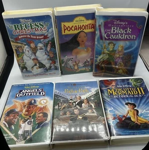 disney vhs tapes Lot Look At The Photos Free Shipping - Picture 1 of 23