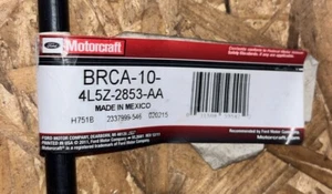 Parking Brake Cable Front MOTORCRAFT BRCA-10, 4L5Z-2853-AA - Picture 1 of 2