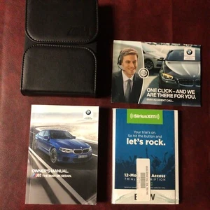2020 BMW COMPLETE M5 OWNERS MANUAL BOOKS XM REF CASE ALL MODELS - Picture 1 of 7