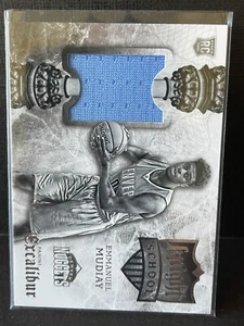 2015-16 Panini Excalibur - Knight School Jerseys #3 Emmanuel Mudiay (MEM, RC) - Picture 1 of 2