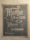 Noten   Friedrich Von Flotow   Martha   H Cramer Op 120 No 14  Piano