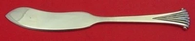 Esparcidor de mantequilla de plata esterlina Onslow by Tuttle mango plano antiguo 5 3/4" Foto 1 de 2