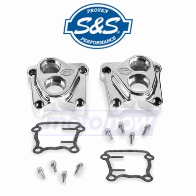 S&S Cycle Billet Tappet Covers for 2005-2014 Harley Davidson FXDC Super iu Foto 1 de 4