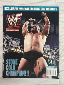 WWF WWE Magazin Vintage Juni 1998 Stone Cold Champion Wrestlemania XIV Ergebnisse - Bild 1 von 3