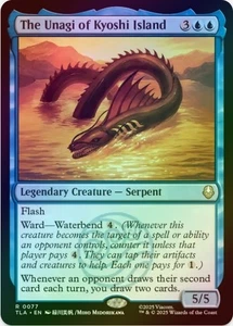 1 x The Unagi of Kyoshi Island - Foil - Avatar: The Last Airbender - LP - MTG - Imagen 1 de 1