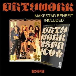 In Stock! aespa-Single Album Dirty Work DIRTY WORKER ver+MAKESTAR POB PHOTO CARD - Picture 1 of 2
