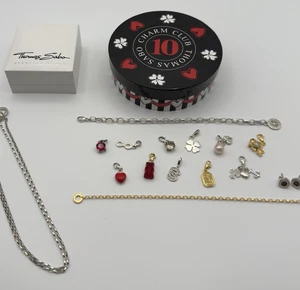 Thomas Sabo Konvolut Original Armbänder Halskette Charms Bracelet Necklace - Imagen 1 de 13