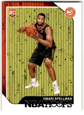 Omari Spellman 2018-19 Hoops Rookie #251 Atlanta Hawks - Image 1 of 2
