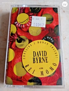 NEW SEALED DAVID BYRNE REI MOMO CASSETTE TAPE - Picture 1 of 2